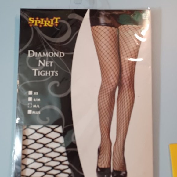 Spirit Diamond net tights - Picture 1 of 5